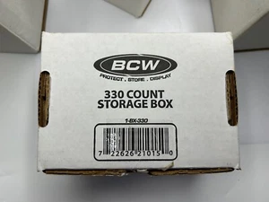 Lot Of 10 Trading Card Boxes BCW 320 Ct Used In Good Shape Some Writing on Box - Picture 1 of 2