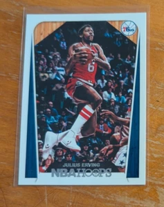 2018-19 Panini Hoops #287 Julius Erving HT Philadelphia 76ers - Picture 1 of 1