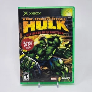 The Incredible Hulk: Ultimate Destruction (Original Xbox) Hülle & Disc GETESTET - Bild 1 von 3