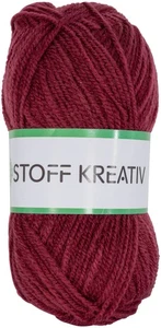 #10er Pack Wolle, bordeauxrot 50g Acryl Wolle Handstrickgarn 133 M Länge Garn - Bild 1 von 1