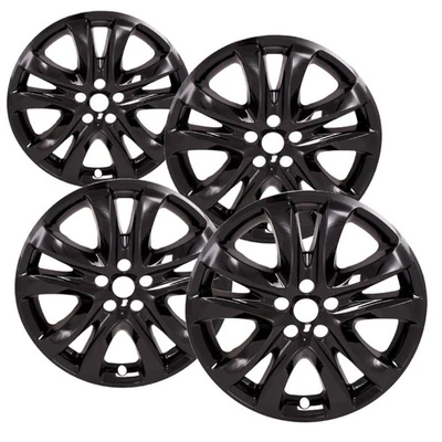 Set of 4 Gloss Black 19" Impostor Wheel Skins for 14-17 MAZDA Mazda6 Rim Covers - Image 1 of 4