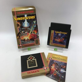 Vindicators (Nintendo NES, 1987) in Original Box w Manual CIB