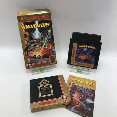 Vindicators (Nintendo NES, 1987) in Original Box w Manual CIB - Image 1 of 4