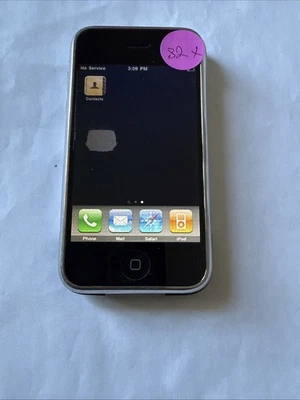 Apple iPhone 1st Generation - 8GB- Black - A1203 (GSM) - Image 1 of 3
