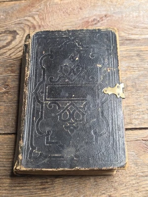 Holy Bible , Old And New Testaments, The Original Tongues, New York 1872 Rare Foto 1 de 4