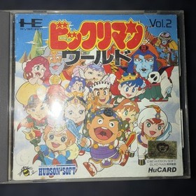 Pc Engine S Tware Hucard Bikkuriman World