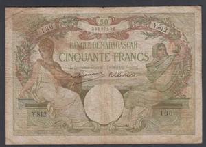 (FR1) Madagascar - 50 Francs - n.d. - lartdesgents.fr P1297/33 - Picture 1 of 2
