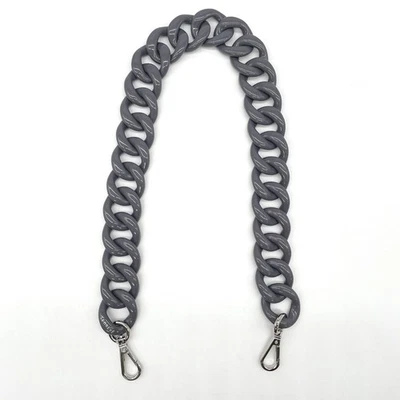 SENREVE Chain Bag Strap Gray Resin Shoulder Crossbody Replacement Accessory - Image 1 of 4