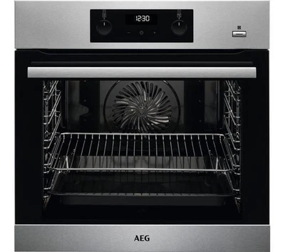 Horno de vapor eléctrico AEG SteamBake BES356010M S/S SenseCook sonda de alimentos PVP £389!! Foto 1 de 4