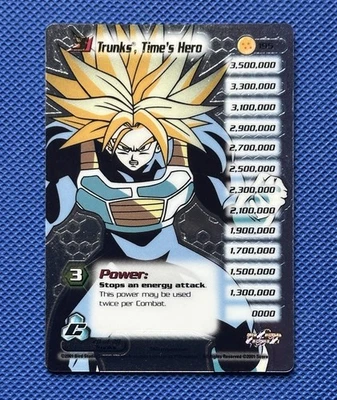 Trunks Times Hero High Tech Foil Rare 195 Cell Saga DBZ DragonBall Z TCG - Image 1 of 4