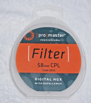 PROMASTER 58mm Digital HGX Circular Polarizer Prime Filter - Image 1 of 2