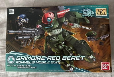 HGBD 1/144 Grimoire Red Beret Rommel's Mobile Suit 2018 Model Kit Ganpura Japan - Immagine 1 di 4