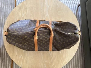 Louis Vuitton Keepall 55 Monogram Canvas Duffel Bag – Authentic, Travel, Vintage - Picture 1 of 14