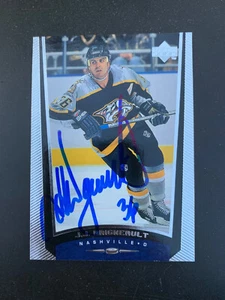 JJ DAIGNEAULT PREDATORS AUTÓGRAFO AUTOMÁTICO 98-99 CUBIERTA SUPERIOR #305 *70943 - Imagen 1 de 1