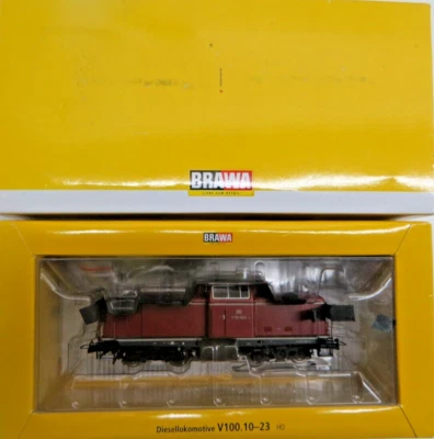 BRAWA 42801 H0 Diesellokomotive BR V100.10-23 Digital geprüft in OVP - Bild 1 von 4