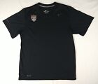 Nike Dri-Fit USA Fußball schwarzes T-Shirt (Herren Größe M Medium) Coaching Ausbildung