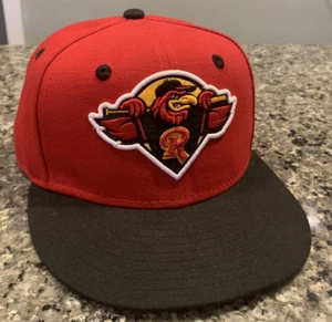 Rochester Red Wings Hat Cap Sz 7 1/4 New Era 59Fifty MiLB NWOT - Picture 1 of 6