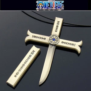Anime Eagle Eye Metal Pendant Necklace with Sheath Cosplay Gift NEW - Picture 1 of 5