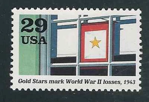 Scott #2765...29 Cent...World War II...Gold Stars Mark Losses... 4 Stamps - Picture 1 of 1