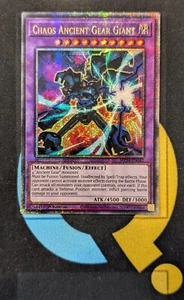 MP24-EN042 Chaos Ancient Gear Giant Quarter Century Secret Rare YuGiOh - Picture 1 of 3