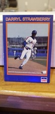 1990 Starline Long John Silver's #37 of 40 Darryl Strawberry New York Mets Ex