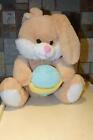 Easter Bunny Rabbit Plush with Easter Egg Cuddly Soft 11" Animal Adventure