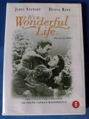 IT'S A WONDERFUL LIFE (1946) DVD * NEW SEALED * FREE 1st CLASS P&P * BENELUX R2 - Image 1 of 2