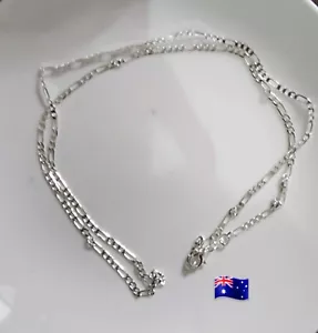 1pce 925 Sterling Silver Link Chain 22 Inch/55.88cm - Picture 1 of 3