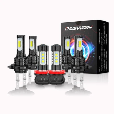 Para Mercedes-Benz CLS550 2007 2008 2009-2011 - 6x faros LED + bombillas antiniebla Foto 1 de 4