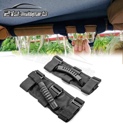 Para Polaris RZR Ranger Can am Maverick Barra antivuelco Manijas de agarre Empuñaduras Soporte de mano Foto 1 de 3