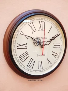 Wooden Handmade Victorian Wall Clock for Your Home and Office - Picture 1 of 5