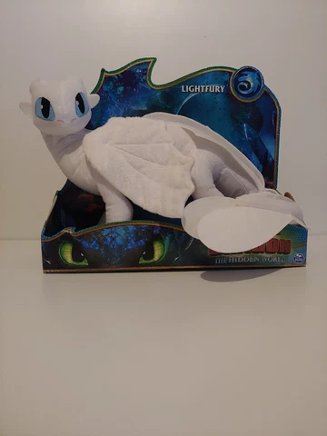 How to train your Dragon 3 Light Fury plush Cover