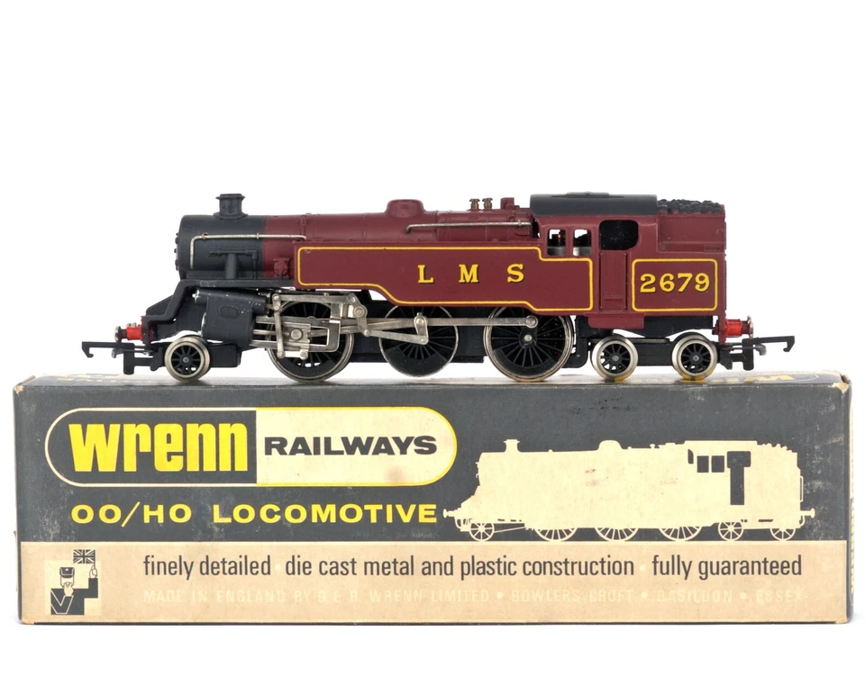 Vintage WRENN OO/HO W2219 2-6-4 TANK MOCOMOTIVE LMS road number #2679 - Image 1 of 4