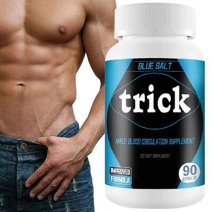 1* 60pcs Blue Salt Trick Men's Blood Circulation Supplements - AU - Picture 1 of 8