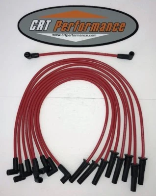 1951-1964 Studebaker V8 232 259 289 304 HEI Distribuidor Bujía Cables - ROJO Foto 1 de 2