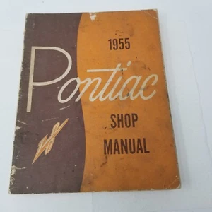 1955 Pontiac Shop Manual Original Star Chief Chieftain Repair Service Book - Picture 1 of 10