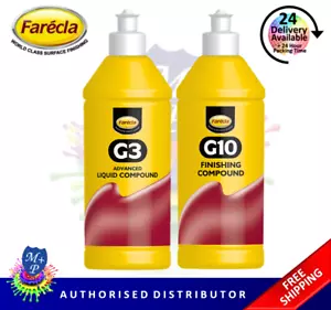 Compuesto líquido avanzado Farecla G3 500 ml y compuesto de acabado G10 500 ml - Imagen 1 de 6