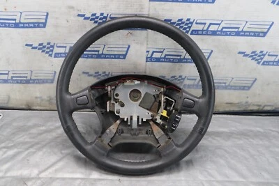 2000 ACURA INTEGRA GS-R DC2 B18C1 1.8L OEM BLACK LEATHER STEERING WHEEL #4604 Foto 1 de 4