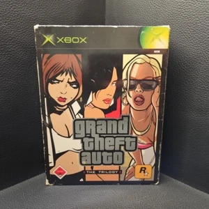 Xbox Grand Theft Auto: The Trilogy • Zustand Sehr Gut • Komplett mit Poster • - Picture 1 of 12