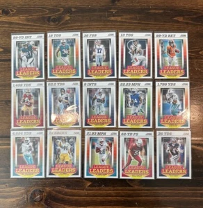 2024 Panini Score Fútbol - Insertos Líderes de Liga - Juego Completo de 15 - ¡Bonito! - Imagen 1 de 5