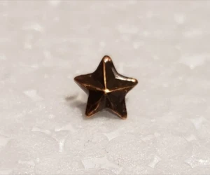 Nastro stella bronzo più grande 5/16" attacco per medaglie e alcuni premi unità - Foto 1 di 3