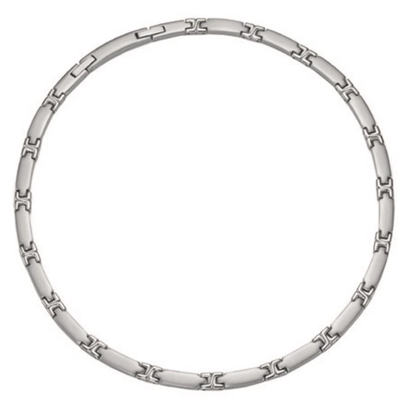 MAGNETIX Halskette - Collier 1411 Classic Edelstahl (Gr.M-L+XL)  Magnetschmuck - Bild 1 von 1