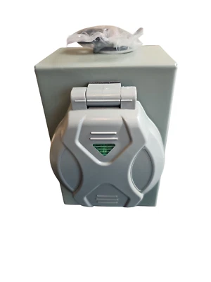 RVMATE 50 Amp 3 Prong Generator Inlet Box NEMA SS2-50P - Image 1 of 4