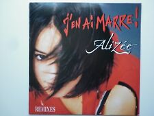 Alizee Maxi 33Tours/Maxi 45Tours vinyle J'en Ai Marre! couleur Rouge transparent