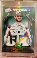 DANIEL SUAREZ 2016 Panini Certified MIRROR GREEN  DUAL LOGO PATCH RELIC #5/5 