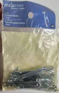 Mainstays 3" Long Curtain Hooks 14 Pack Brand New 2119000 - Picture 1 of 6