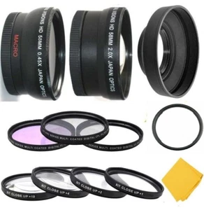 7PC Accessory Kit for Canon PowerShot SX70 SX50 SX40 HS SX30 SX20 IS SX540 SX530 - Picture 1 of 8