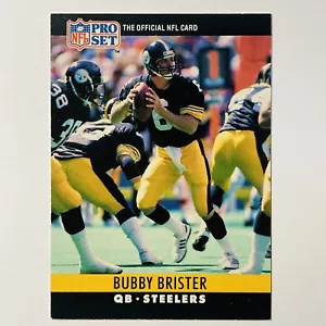 1990 Pro Set Bubby Brister Pittsburgh Steelers #267 Football Card Tc4 - Picture 1 of 2