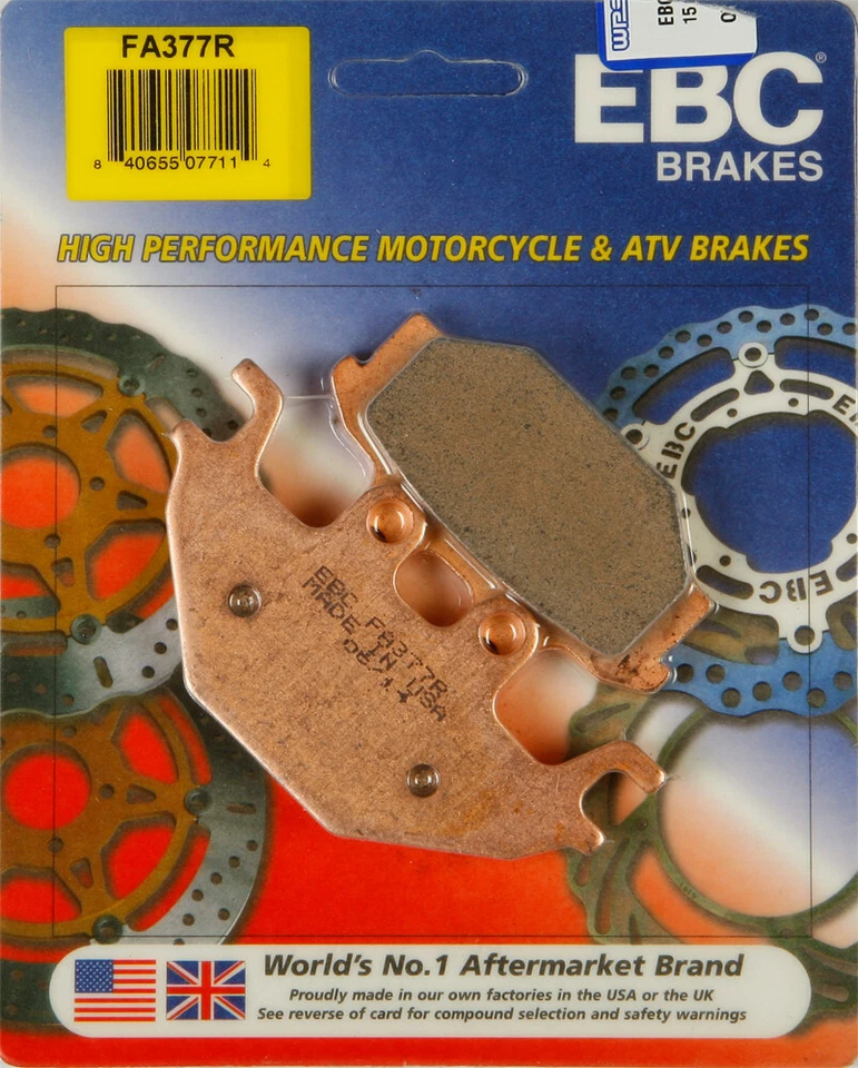 EBC R Series Long Life Sintered Brake Pads FA377R - Image 1 of 1