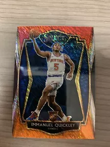 Immanuel Quickley 2020-21 Select Basketball tricolor Prizm radiocontrol #172 Knicks - Imagen 1 de 1